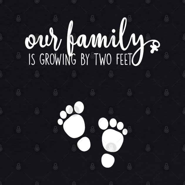 Our family is growing by two feet by TheBlackCatprints